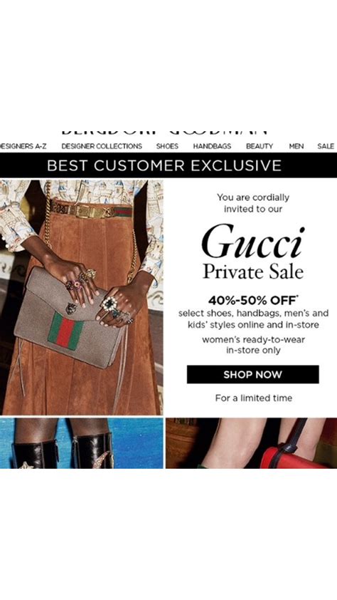 when is gucci private sale 2017|gucci outlet online new only.